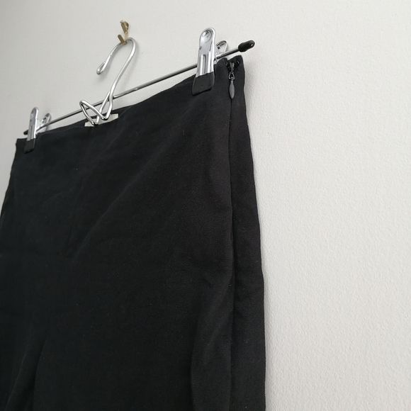 Sezane Ciara Trouser Ankle Flare Pants in Black High Rise 34 Or 2 US - Picture 5 of 16